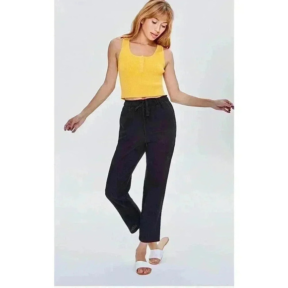 Forever 21 Linen Ankle Pants - Picture 1 of 6
